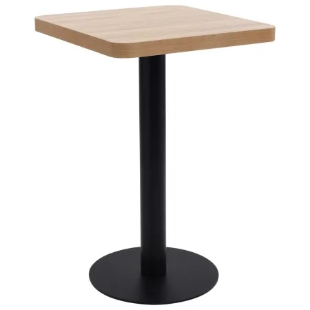 Mesa de bistró MDF marrón claro 50x50 cm de vidaXL, Mesas de cocina y de comedor - Ref: Foro24-286427, Precio: 134,16 €, Desc...
