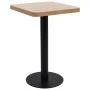 Mesa de bistró MDF marrón claro 50x50 cm de vidaXL, Mesas de cocina y de comedor - Ref: Foro24-286427, Precio: 134,16 €, Desc...