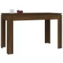 Oak brown engineered wood dining table 120x60x76 cm by vidaXL, Kitchen and dining tables - Ref: Foro24-815389, Price: 74,00 €...