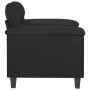 Sillón cuero sintético negro 60 cm en Sofás | Comprar online en Foru.es
