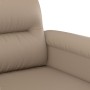 Sillón cuero sintético color capuchino 60 cm en Sofás | Comprar online en Foru.es