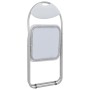 Sillas de comedor plegables 6 unidades cuero sintético blanco de vidaXL, Sillas de comedor - Ref: Foro24-284409, Precio: 133,...