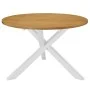 Mesa de comedor blanca 120x75 cm MDF de vidaXL, Mesas de cocina y de comedor - Ref: Foro24-247631, Precio: 247,03 €, Descuent...