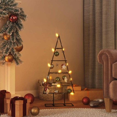 Árbol de Navidad para decoración metal negro 60 cm en Decoración Festiva y Estacional | Comprar online en Foru.es