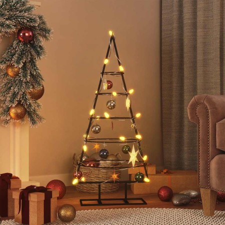 Árbol de Navidad para decoración metal negro 90 cm en Decoración Festiva y Estacional | Comprar online en Foru.es