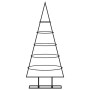 Árbol de Navidad para decoración metal negro 90 cm en Decoración Festiva y Estacional | Comprar online en Foru.es