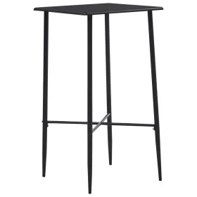 Mesa alta de cocina MDF negro 60x60x111 cm de vidaXL, Mesas de cocina y de comedor - Ref: Foro24-281549, Precio: 113,78 €, De...
