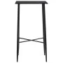 Black MDF kitchen high table 60x60x111 cm by vidaXL, Kitchen and dining tables - Ref: Foro24-281549, Price: 113,78 €, Discoun...