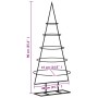 Árbol de Navidad para decoración metal negro 90 cm en Decoración Festiva y Estacional | Comprar online en Foru.es