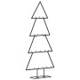 Árbol de Navidad para decoración metal negro 90 cm en Decoración Festiva y Estacional | Comprar online en Foru.es