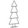 Árbol de Navidad para decoración metal negro 90 cm en Decoración Festiva y Estacional | Comprar online en Foru.es