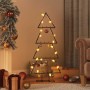 Árbol de Navidad para decoración metal negro 125 cm en Decoración Festiva y Estacional | Comprar online en Foru.es