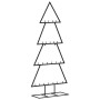 Árbol de Navidad para decoración metal negro 125 cm en Decoración Festiva y Estacional | Comprar online en Foru.es