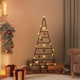 Árbol de Navidad para decoración metal negro 125 cm en Decoración Festiva y Estacional | Comprar online en Foru.es