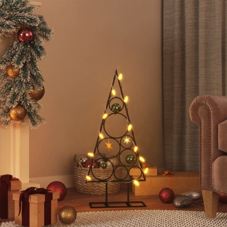 Árbol de Navidad para decoración metal negro 60 cm en Decoración Festiva y Estacional | Comprar online en Foru.es