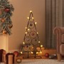 Árbol de Navidad para decoración metal negro 90 cm en Decoración Festiva y Estacional | Comprar online en Foru.es
