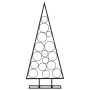 Árbol de Navidad para decoración metal negro 125 cm en Decoración Festiva y Estacional | Comprar online en Foru.es