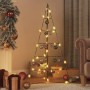 Árbol de Navidad para decoración metal negro 100 cm en Decoración Festiva y Estacional | Comprar online en Foru.es