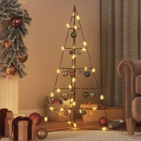 Árbol de Navidad para decoración metal negro 100 cm en Decoración Festiva y Estacional | Comprar online en Foru.es