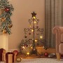 Árbol de Navidad para decoración metal negro 90 cm en Decoración Festiva y Estacional | Comprar online en Foru.es