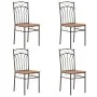 Sillas de comedor 4 unidades MDF marrón de vidaXL, Sillas de comedor - Ref: Foro24-281398, Precio: 121,79 €, Descuento: %