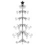 Árbol de Navidad para decoración metal negro 150 cm en Decoración Festiva y Estacional | Comprar online en Foru.es