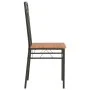 Sillas de comedor 4 unidades MDF marrón de vidaXL, Sillas de comedor - Ref: Foro24-281398, Precio: 121,79 €, Descuento: %