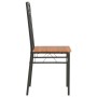 Sillas de comedor 4 unidades MDF marrón de vidaXL, Sillas de comedor - Ref: Foro24-281398, Precio: 121,57 €, Descuento: %