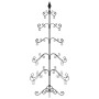 Árbol de Navidad para decoración metal negro 150 cm en Decoración Festiva y Estacional | Comprar online en Foru.es