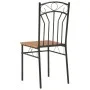 Sillas de comedor 4 unidades MDF marrón de vidaXL, Sillas de comedor - Ref: Foro24-281398, Precio: 121,79 €, Descuento: %