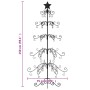 Árbol de Navidad para decoración metal negro 150 cm en Decoración Festiva y Estacional | Comprar online en Foru.es