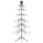 Árbol de Navidad para decoración metal negro 180 cm en Decoración Festiva y Estacional | Comprar online en Foru.es