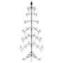 Árbol de Navidad para decoración metal negro 180 cm en Decoración Festiva y Estacional | Comprar online en Foru.es