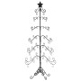 Árbol de Navidad para decoración metal negro 215 cm en Decoración Festiva y Estacional | Comprar online en Foru.es