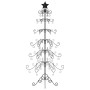 Árbol de Navidad para decoración metal negro 215 cm en Decoración Festiva y Estacional | Comprar online en Foru.es