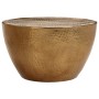 Mesa de centro aluminio martillado latón Ø 50x30 cm en Mesas de centro | Comprar online en Foru.es