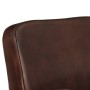 Sillón de cuero auténtico marrón en Sillones | Comprar online en Foru.es