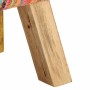 Banco de tela chindi y madera maciza de mango multicolor 160 cm en Bancos para recibidores y almacenamiento | Comprar online en 