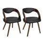 Dining chairs 2 units brown synthetic leather by vidaXL, dining chairs - Ref: Foro24-240706, Price: 287,44 €, Discount: %