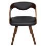 Sillas de comedor 2 unidades cuero sintético marrón de vidaXL, Sillas de comedor - Ref: Foro24-240706, Precio: 270,80 €, Desc...
