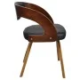 Dining chairs 2 units brown synthetic leather by vidaXL, dining chairs - Ref: Foro24-240706, Price: 287,44 €, Discount: %
