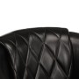 Sillón butaca de cuero auténtico negro en Sillones | Comprar online en Foru.es