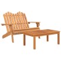 Juego de muebles de jardín Adirondack 2 piezas madera acacia en Bancos de jardín | Comprar online en Foru.es