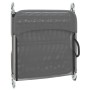 Tumbonas plegables 2 uds acero y textilene gris en Tumbonas | Comprar online en Foru.es