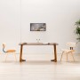 Sillas de comedor 2 uds madera curvada y cuero sintético crema de vidaXL, Sillas de comedor - Ref: Foro24-283124, Precio: 270...