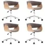 Swivel dining chairs 4 units taupe fabric by vidaXL, dining chairs - Ref: Foro24-3054888, Price: 657,15 €, Discount: %
