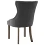 Sillas de comedor 2 unidades tela gris de vidaXL, Sillas de comedor - Ref: Foro24-287944, Precio: 285,96 €, Descuento: %