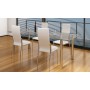 Sillas de comedor 4 unidades cuero sintético blanco de vidaXL, Sillas de comedor - Ref: Foro24-60572, Precio: 220,49 €, Descu...