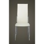Sillas de comedor 4 unidades cuero sintético blanco de vidaXL, Sillas de comedor - Ref: Foro24-60572, Precio: 220,49 €, Descu...