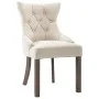 Dining chairs, 2 units, beige fabric by vidaXL, dining chairs - Ref: Foro24-287945, Price: 359,29 €, Discount: %